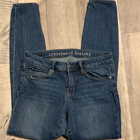 ARTICLES of SOCIETY women’s skinny jeans, size 27 - Picture 3 of 14